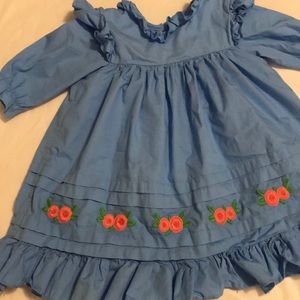 Oaks Apparel girls 2T long sleeve dress